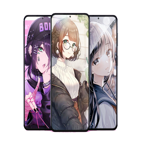 Anime Girl Wallpaper 4K icon