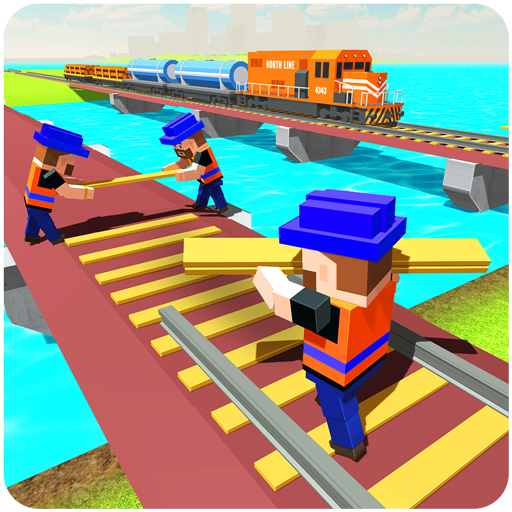 Train Track Builder &amp; Craft 3D icon