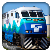 Passenger Train Driver - City Train Simulator icon