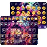 Galaxy Lion King Emoji Keyboard