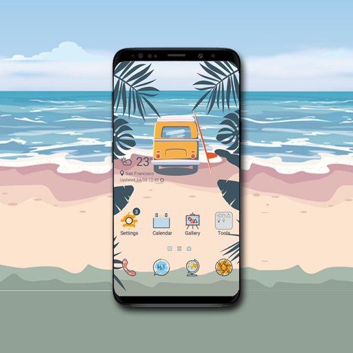 Time For Travel Theme icon