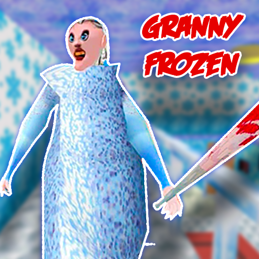 Frozen Granny Ice Queen Scary icon