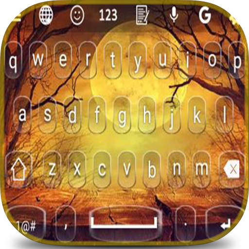 Moon keyboard icon