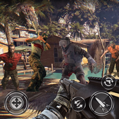 Walking Zombie Shooting - Dead Target 3D icon