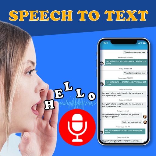 Speech to Text Converter &amp; Voice Translator APP icon