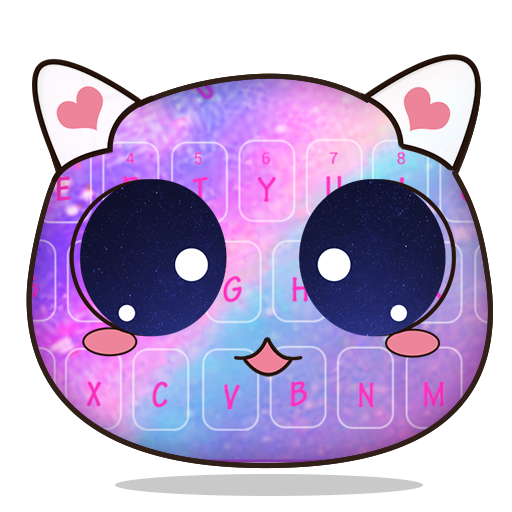 Galaxy Kitty Emoji Keyboard icon