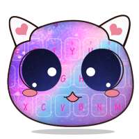 Galaxy Kitty Emoji Keyboard on 9Apps