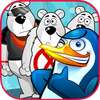 Angry Penguins Adventure - Penguins Attacks Bears