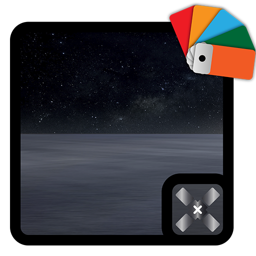 Nature Black Theme Xperia 1 (live wallpaper) icon