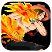 Portgas D Ace Anime Fight Game icon