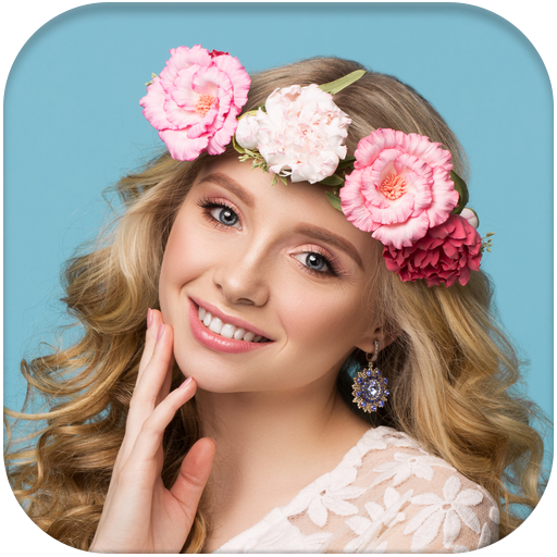 Flower Crown Photo Editor icon