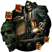 Devil Skeleton Launcher Theme icon