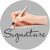 My Signature icon