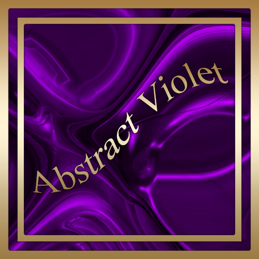 Abstract Violet Go SMS theme icon
