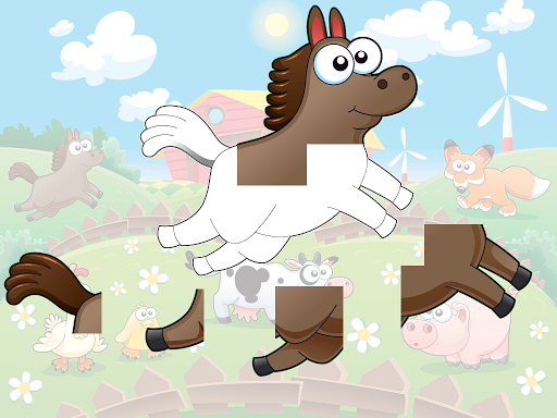 Animal sounds puzzle HD screenshot 7