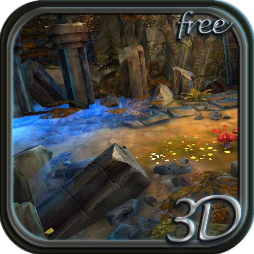 FOREST RUINS 3D HD Free lwp icon