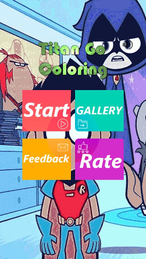 Teen Coloring Titans go screenshot 1