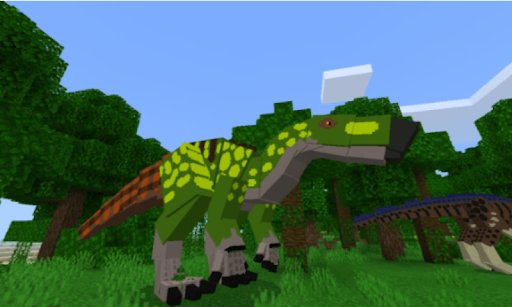 Prehistoric Evolved Dinosaur Craft Mod for MCPE скриншот 1
