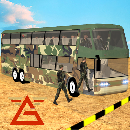 Off Road Army Bus Driving:Soldier Transport Duty icon