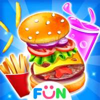 Kids Fast Food Party-Игры о кулинарии для девочек