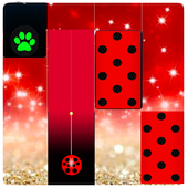 Piano Chat Noir Ladybug icon