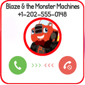 Call Simulator For Blaze &amp; Monster Machine 🚘🚘 icon