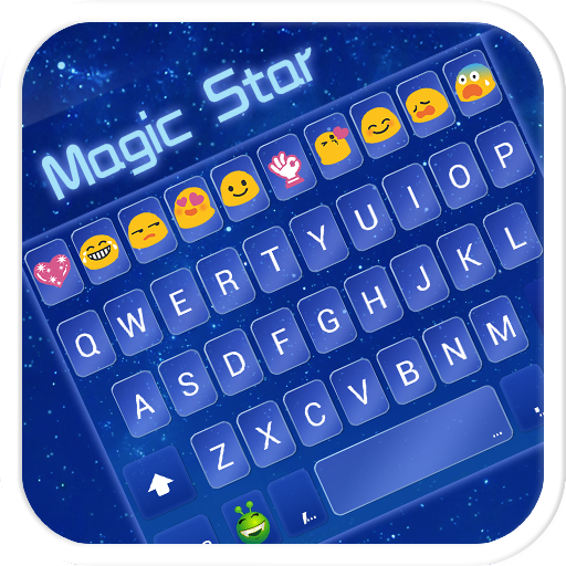 Magic Star Emoji Keyboard Skin icon