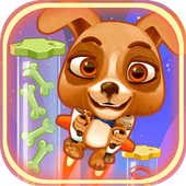 Space Rush: Jetpack Puppy Game icon