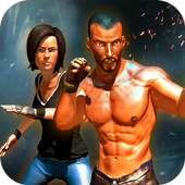 Kung Fu Street Fighting: KO (Free Play fight game) icon