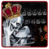 Queen Skull Keyboard Theme icon