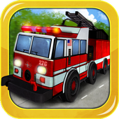 Fire Truck 3D icon