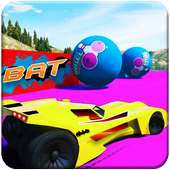 Superhero Car Racing: Car Stunts Racing Games