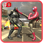 superhero spider battle war icon