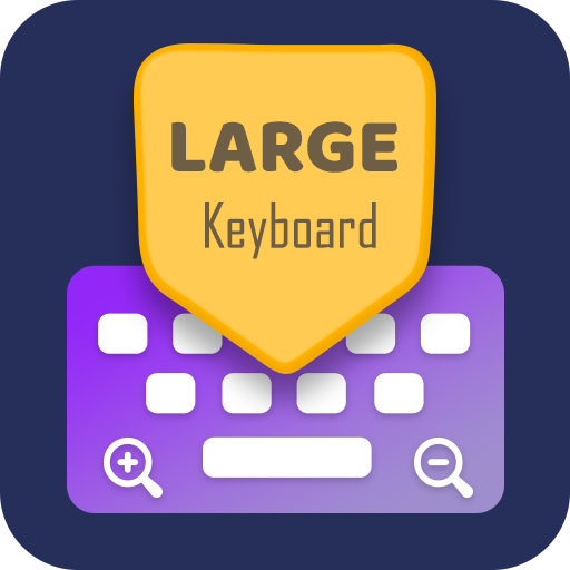 Large Keyboard For Android And Big Button Keypad icon