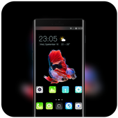 Theme for panasonic eluga X1 pro | goldfish icon