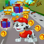 Paw Marshall Running Patrol icon