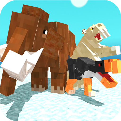Blocky Dino Park Ice Age Arena icon