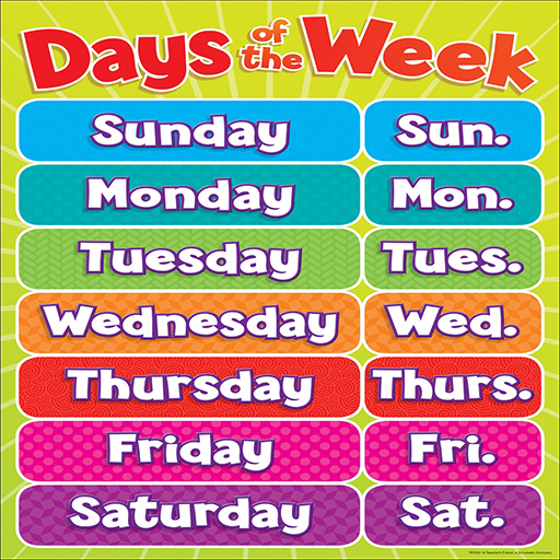 Days of the Week Images icon