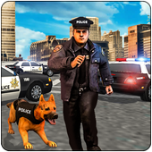 Cop Dog Chasing icon