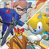 Incredibles Vs Xonic Action Fight icon