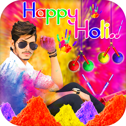 Holi Photo Frame आइकन