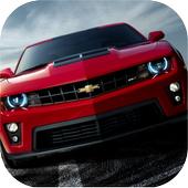 sports car driving simulator icon