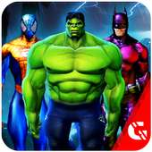 Grand Superhero Fighting Arena: Spider VS Bat Hero