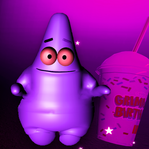 Grimace horror Shake house أيقونة