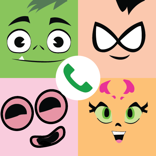 Teen prank Titans Go fake call icon