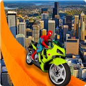 Spiderman Racing Fever Bike Stunt icon