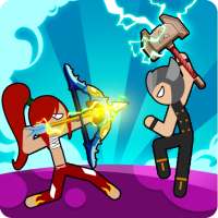 Stick Warrior Battle Fighting - 2 Player