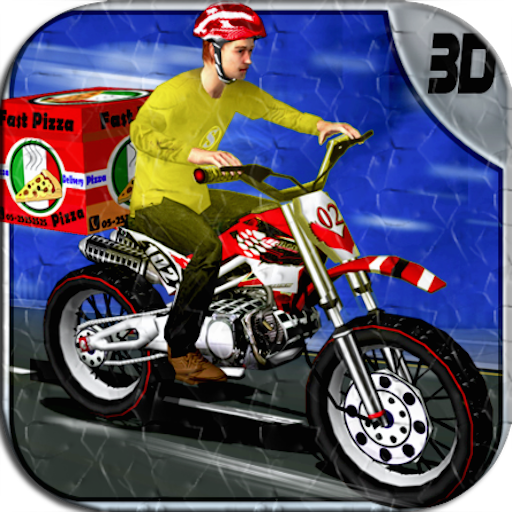 Pizza Delivery Bike Rider - 3D Racing иконка