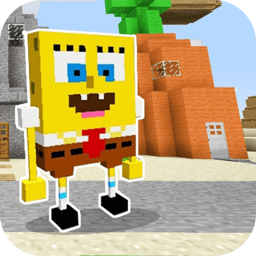 Sponge Bob Mod and Map for Minecraft PE - MCPE icon
