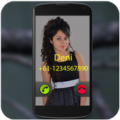 Full View Incoming call icon